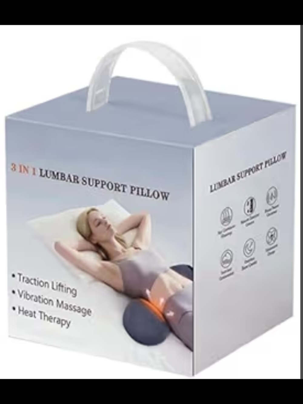 Triple Fusion Back Massager with Heat And Deep Tissue Massage